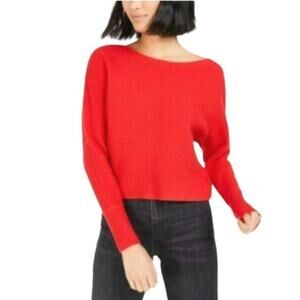 Bella Tilley x Bar III Dolman Pullover Sweater Size XXL Red